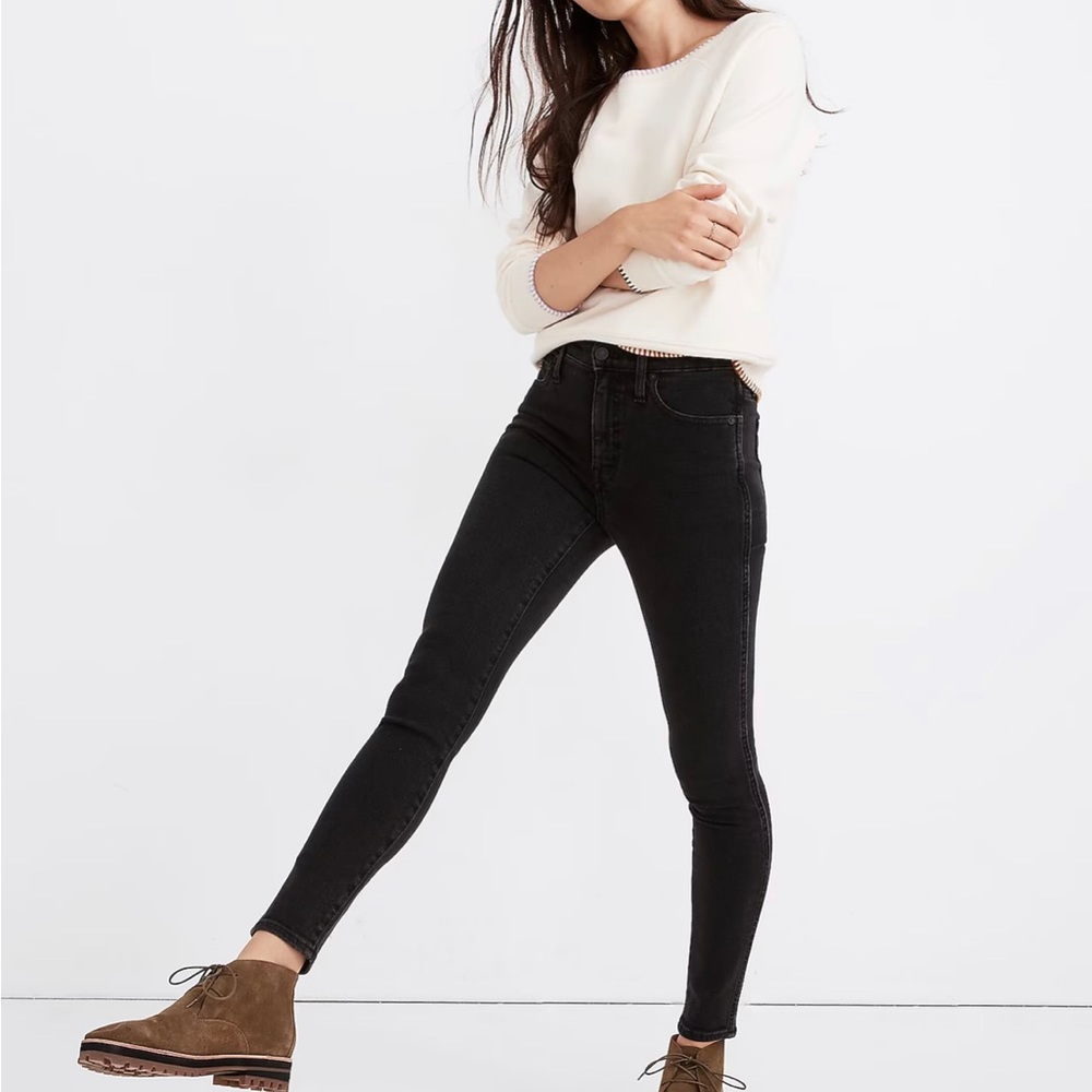 NWT Madewell 10” High Rise Jeans in STARKEY Wash